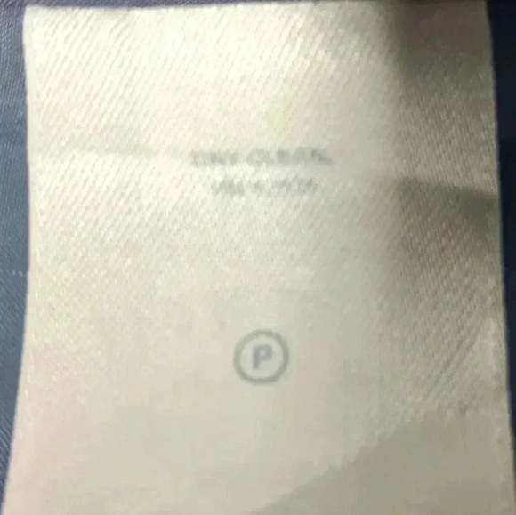 Lands End 💯 Wool ladies Blue plaid Blazer. Size 16 - Picture 5 of 9